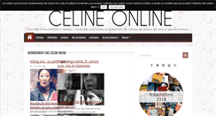 Desktop Screenshot of celineonline.fr